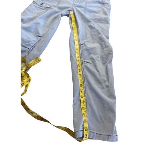 Anthropologie The Wanderer Womens Gray Light Washed Cargo Pants Size 30 - Picture 9 of 16